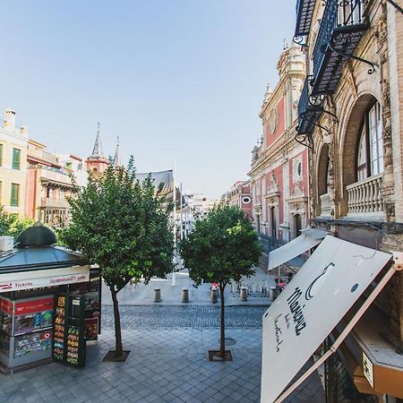 Apartament Casa Plaza Salvador Sewilla Zewnętrze zdjęcie